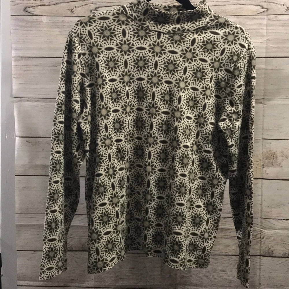 Kim Rogers 100% cotton Slight Turtleneck